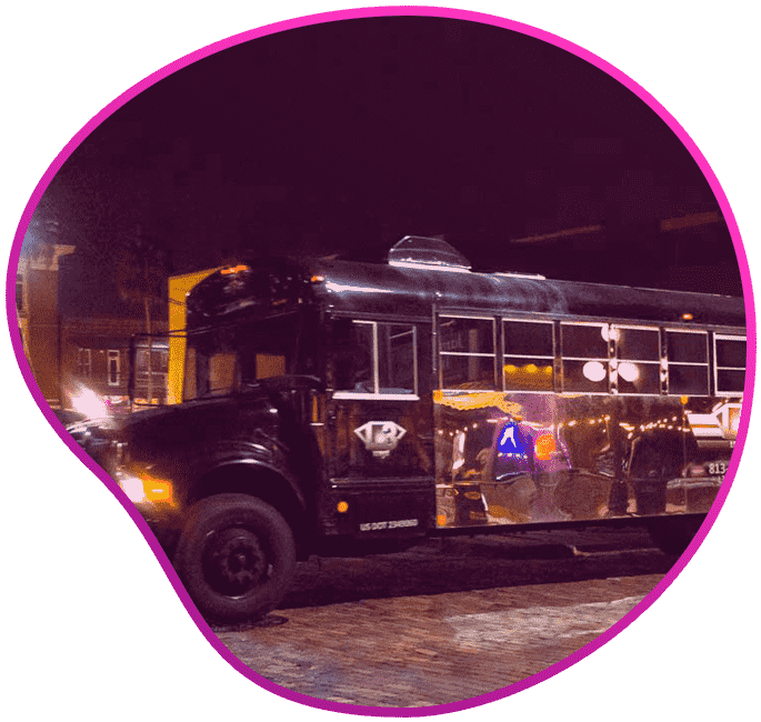 The Mirror Party Bus